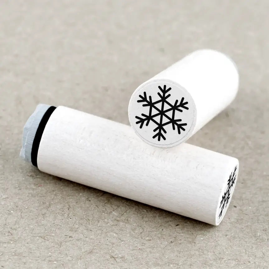 Ministempel Schneeflocke