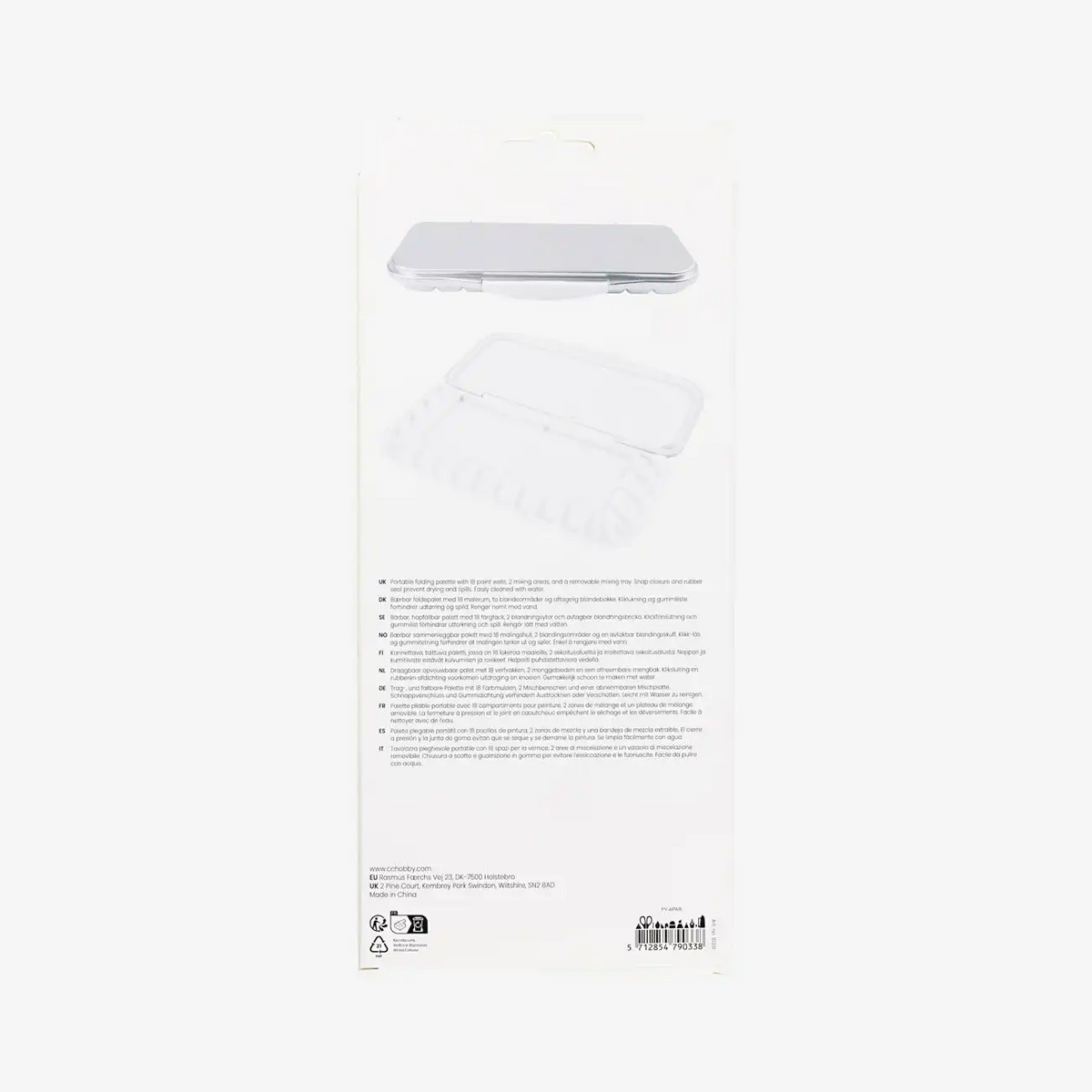 Mischpalette-mit-Deckel-inderVerpackung-creativ-company-1-rueckansicht