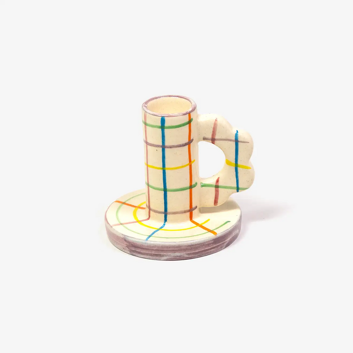 Noi-Kerzenhalter-_Keramik-Handle-Karo-8x7cm-fuer-max-kerzendurchmesser-23mm-seitliche-Ansicht-rechts