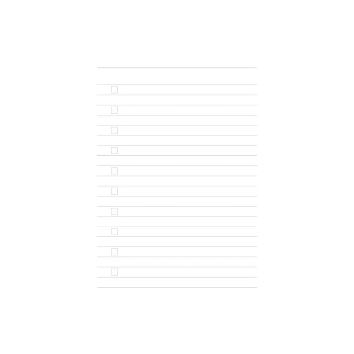 Notizblock / mit farbigen Rand
