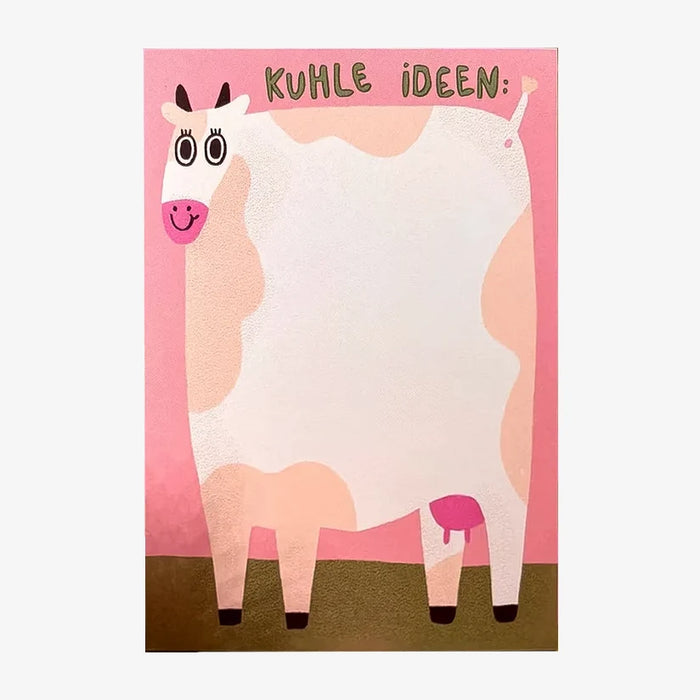 Notizblock / Kuhle Idee Block