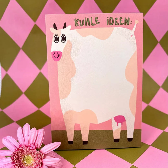 Notizblock / Kuhle Idee Block