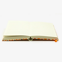 Notizbuch-12x16.5cm-256seiten-recy-Papier-cover-Katazome-Shi-motiv-blumen-auf-orange-innenansicht