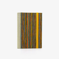 Notizbuch-blanko-9x14cm-224seiten-cover-mit-chiyogami-Motiv-strokes-orange-vorn