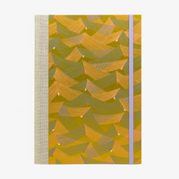 Notizbuch-liniert-17x24cm-192seiten-cover-mit-Chiyogami-Papier-Motiv-Saitenspiel-Gold
