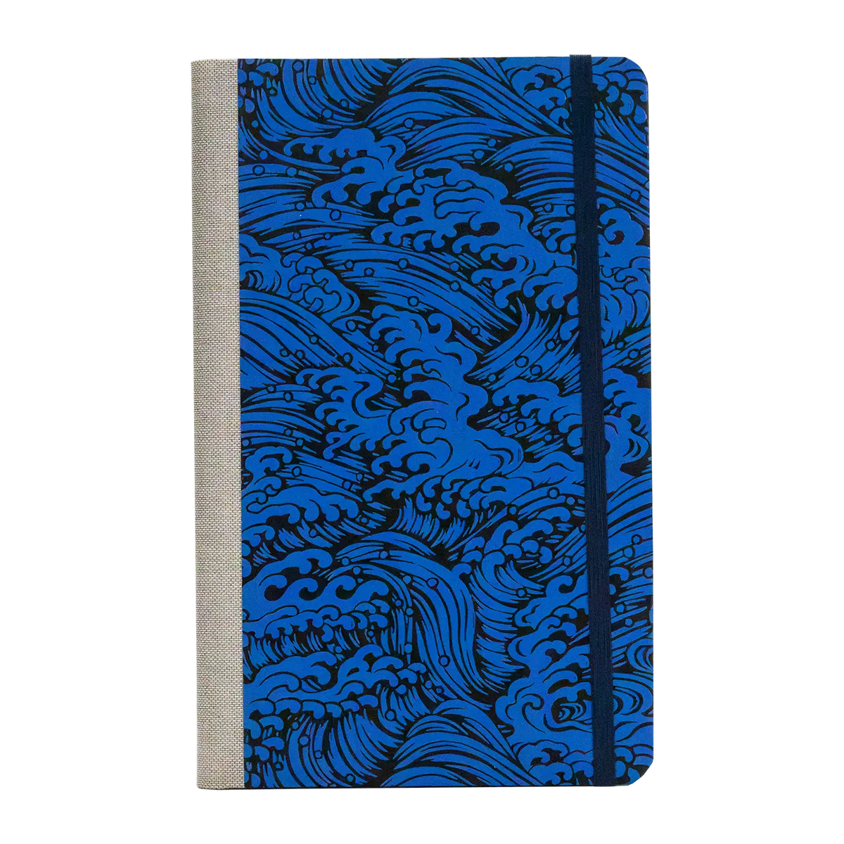 Notizbuch / Skizzenbuch / Bullet Journal / A5 small / dotted / Nami Blue on Blue