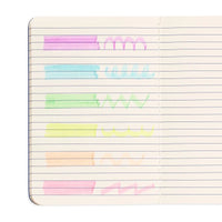 Oh mein Glitzer! Neon Textmarker / 6er Set