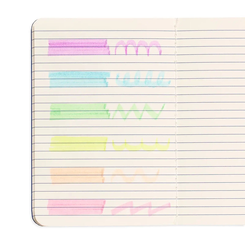 Oh mein Glitzer! Neon Textmarker / 6er Set