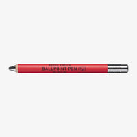 Ohto-Gel-Wood-BallPen-DAYS-Bodygfarbe-red-Strichfarbe-Schwarz-needle-Point-Produktansicht