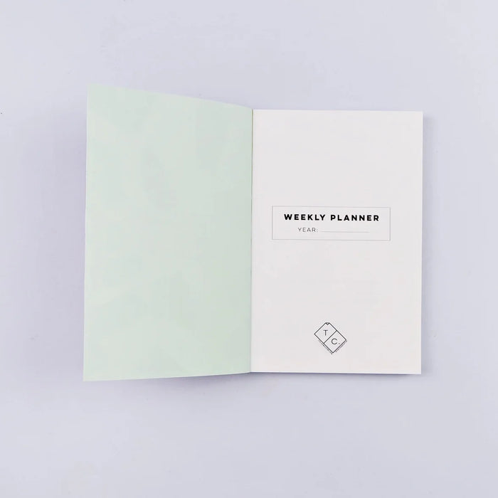 The Completist / Origami Wochenplaner-Buch Nr. 1/ A6 / flach liegend