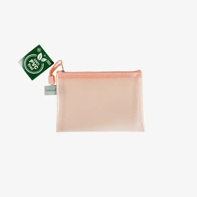 Zipper Mesh Bag | EVA-Mesh | PVC-freier Reißverschluss-Beutel | Format: A6 | Pastell verschiedene Farben