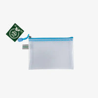 Zipper Mesh Bag | EVA-Mesh | PVC-freier Reißverschluss-Beutel | Format: A6 | Pastell verschiedene Farben