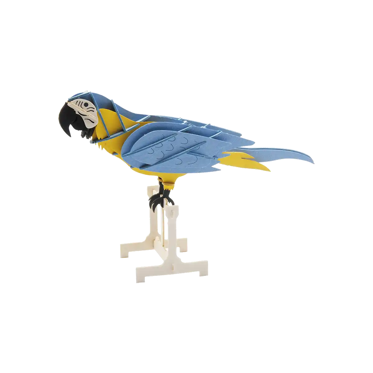3D Papiermodell / Papagei