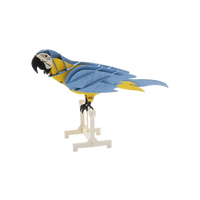 3D Papiermodell / Papagei