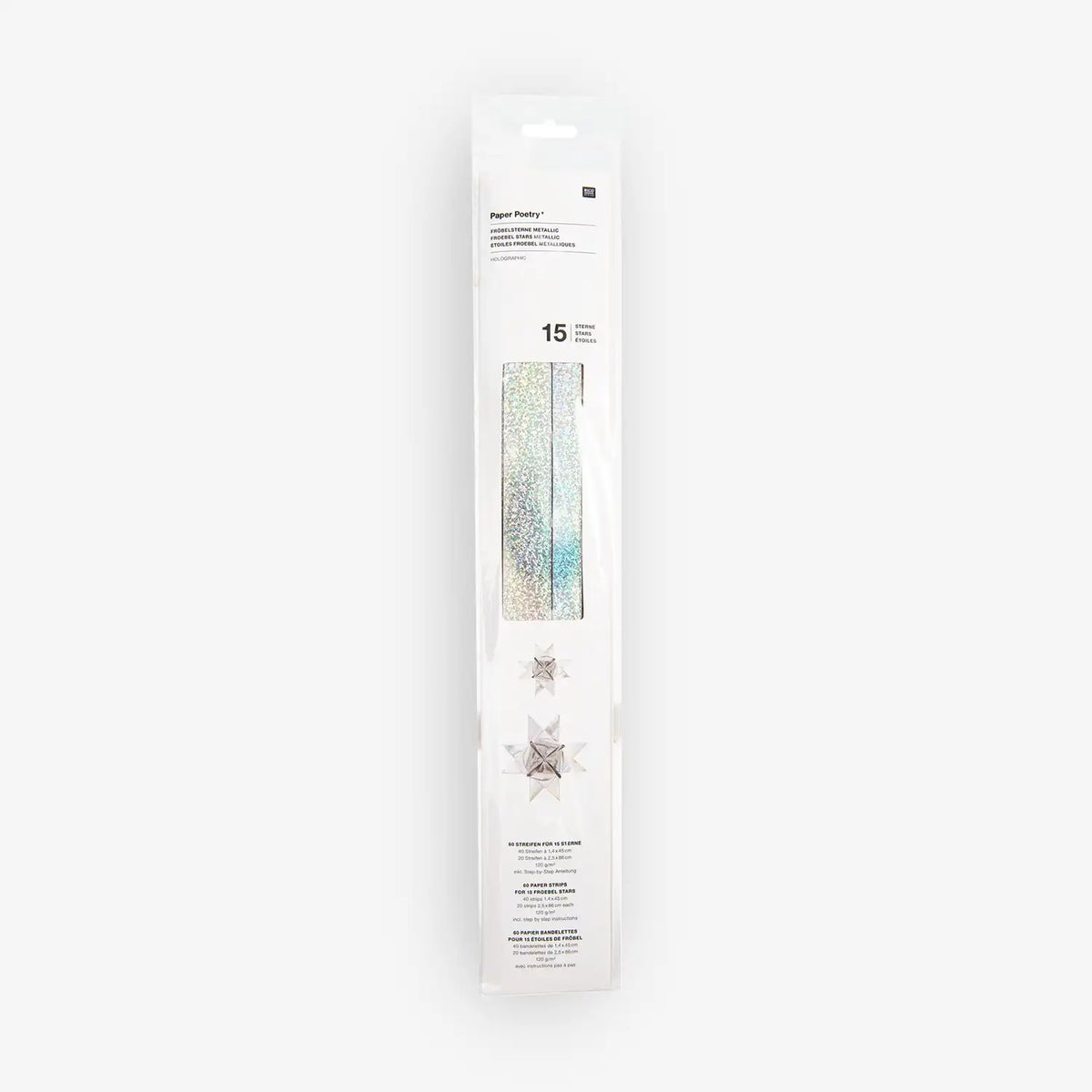 Paper-Poetry-Froebelstreifen-Metallic-M-und-L-60-Streifen-Beispielbild-Verpackung
