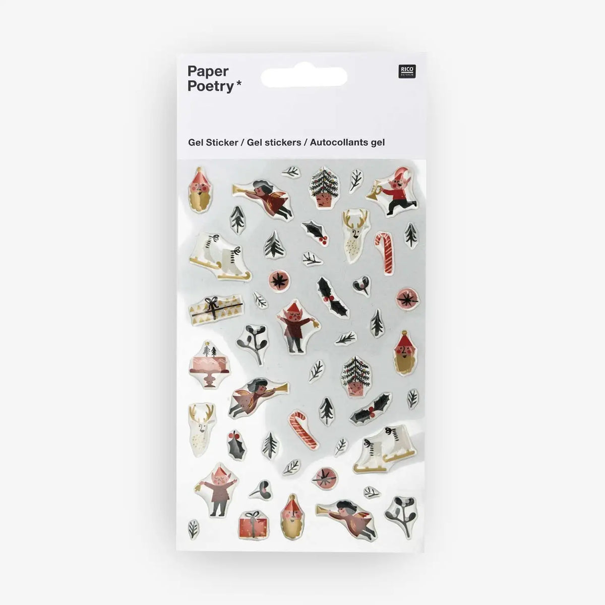 Paper-Poetry-Gelsticker-Jolly-Christmas-classic-sticker-in-Verpackung