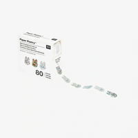 Paper-Poetry-Mini-Sticker-Chingu-Hasen-1x1cm-Rolle-holografisch-80-Stueck-Verpackung-mit-Stickern