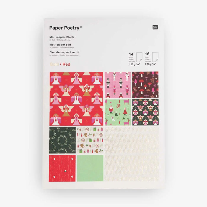 Paper-Poetry-Motivpapierblock-Christmas-is-in-the-air-30-Blatt-Format-21x29cm-Cover-block