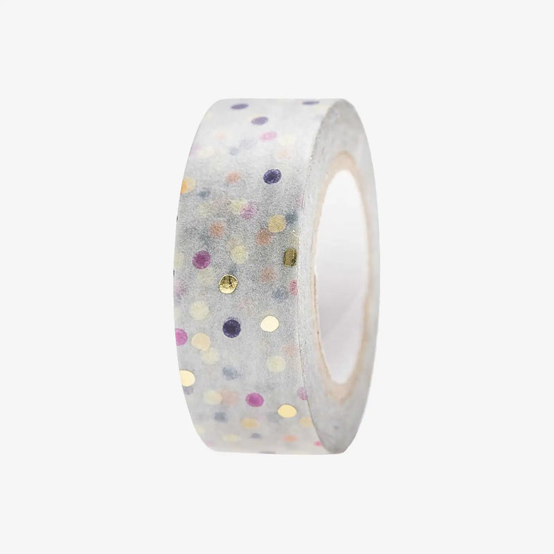 Paper-Poetry-Tape-Crafted-Nature-Punkte-blau-15mm-10m-washi-Tape-1
