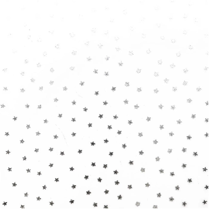 Paper-Poetry-Transparentpapierblock-Sterne-silber-21x29_5cm-12-Blatt-Musteransicht