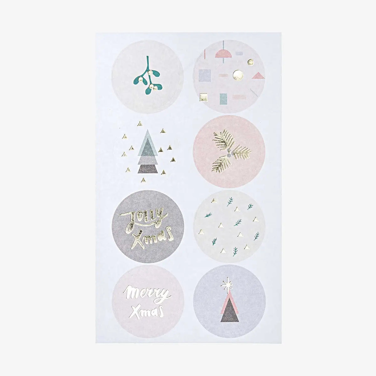 Paper-Poetry_-Sticker-_Jolly-_Christmas_-pastell_-4-_Blatt_-Produktansicht-Stickerbogen-2