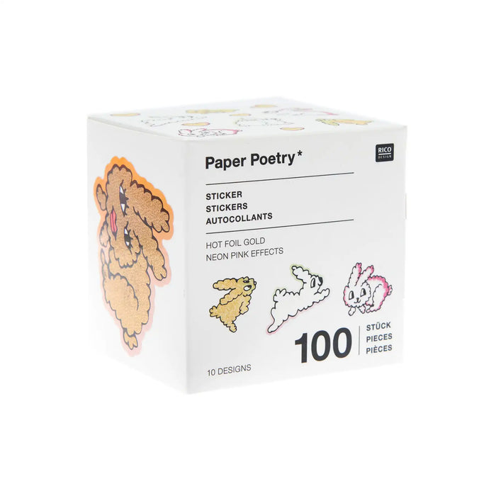 Paper Poetry / Sticker Futschikato / Hasen