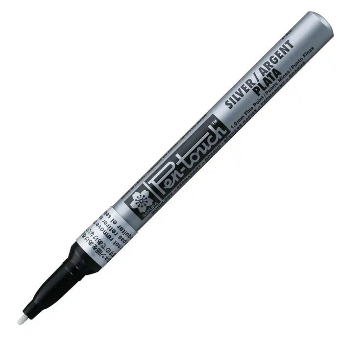 Pen Touch / permanent Marker / Silber / fein / 1.0mm