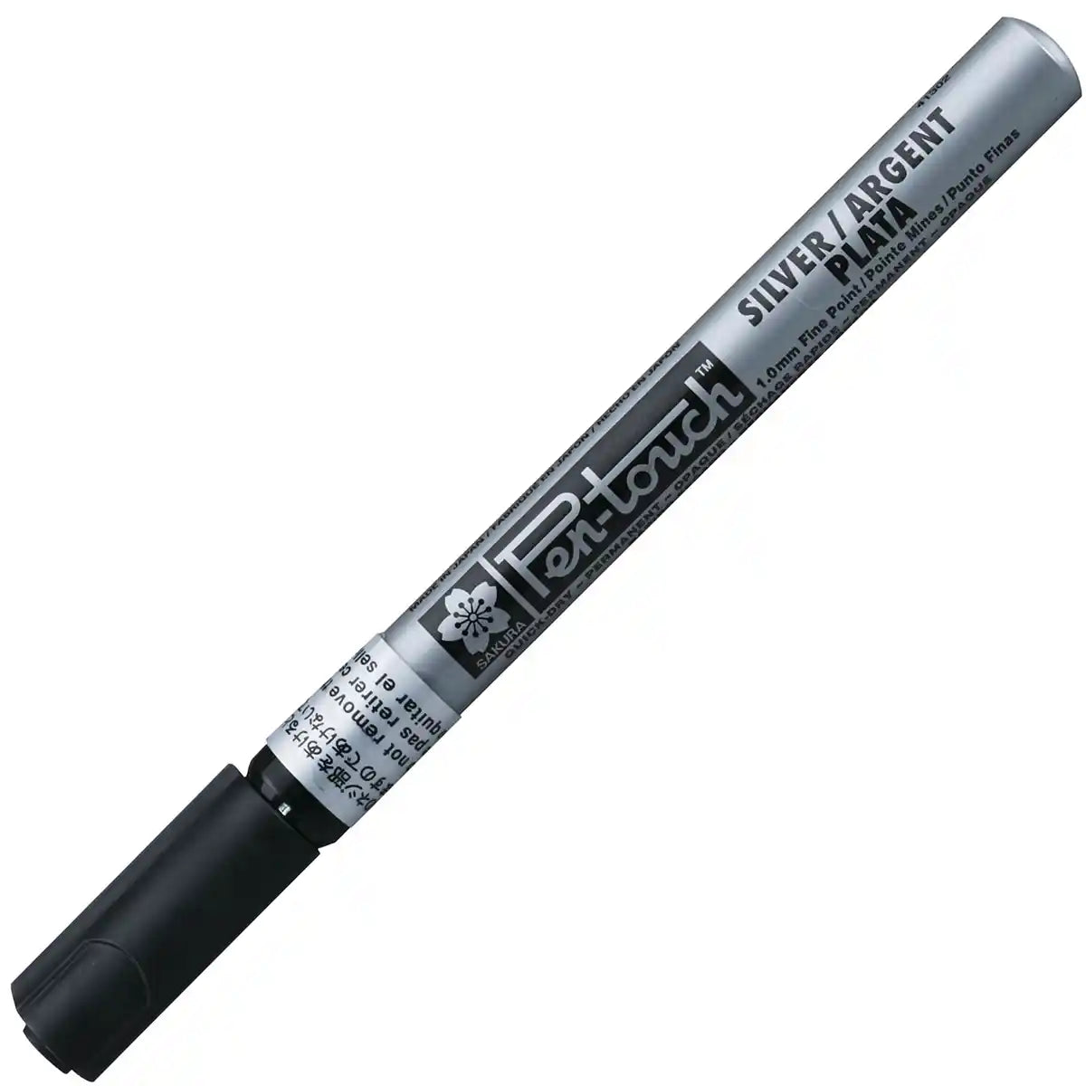 Pen Touch / permanent Marker / Silber / fein / 1.0mm