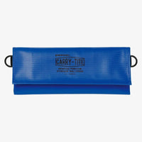 Penco-Carry-tite-Stiftemappe-blau-aus-Lkwplane-Produktansicht-von-oben
