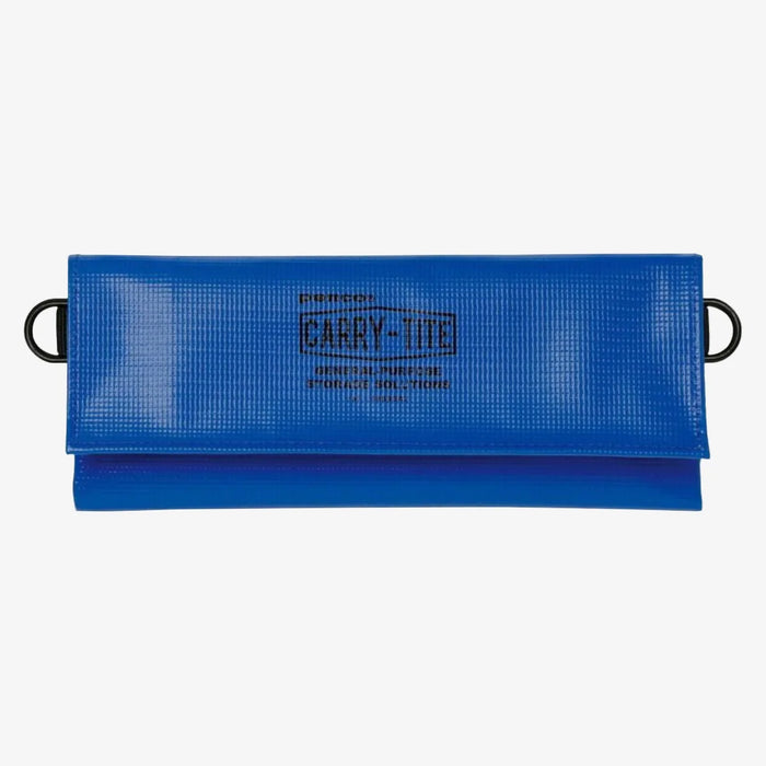 Penco-Carry-tite-Stiftemappe-blau-aus-Lkwplane-Produktansicht-von-oben