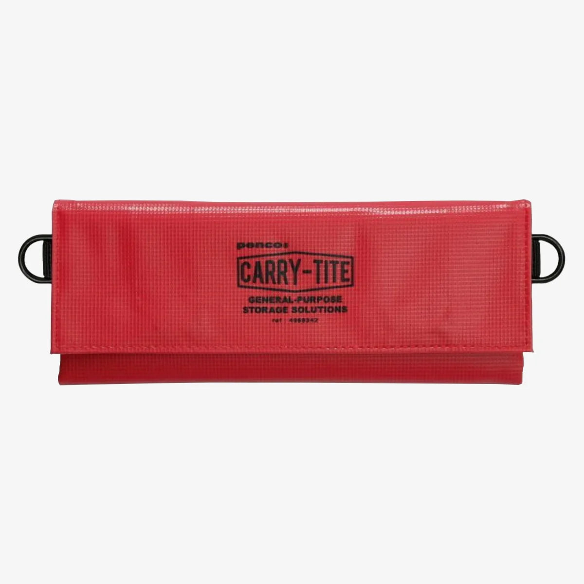 Penco-Carry-tite-Stiftemappe-rot-aus-Lkwplane-Produktansicht-von-oben