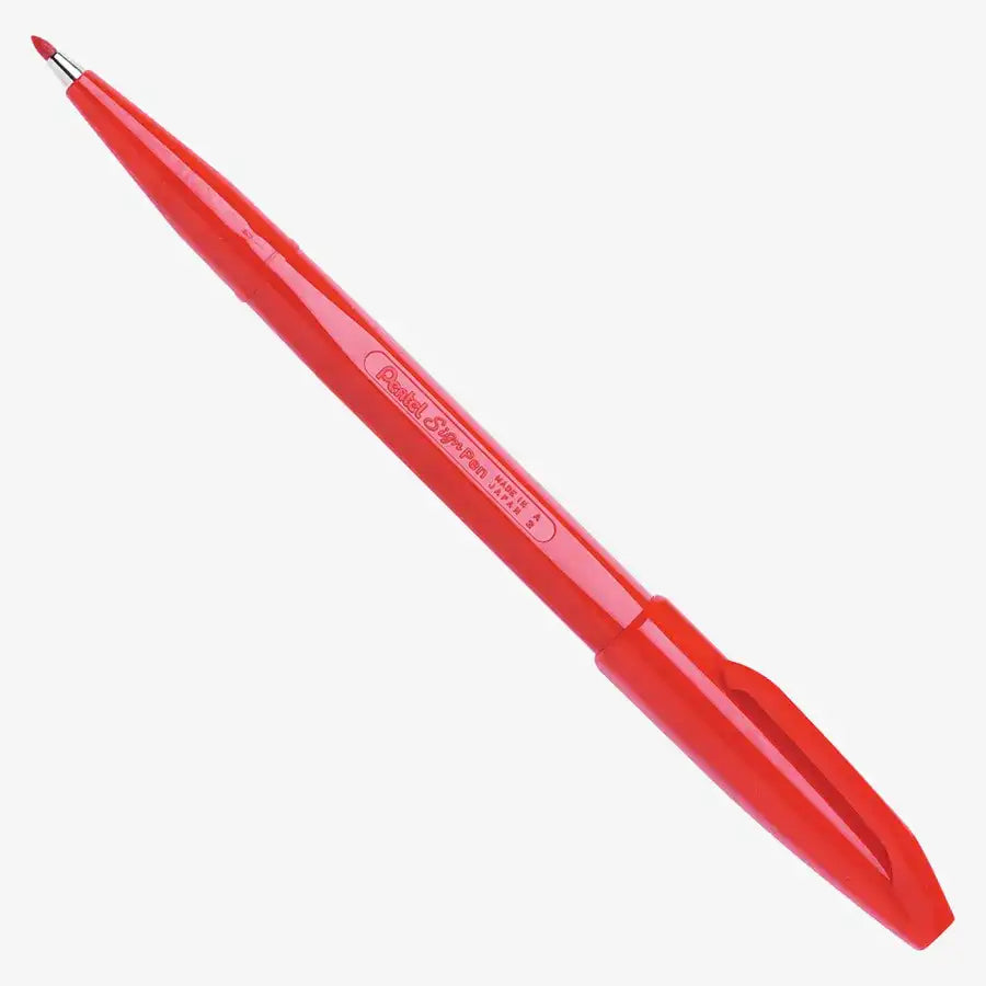Pentel | Sign Pen S520 | Faserschreiber | rot
