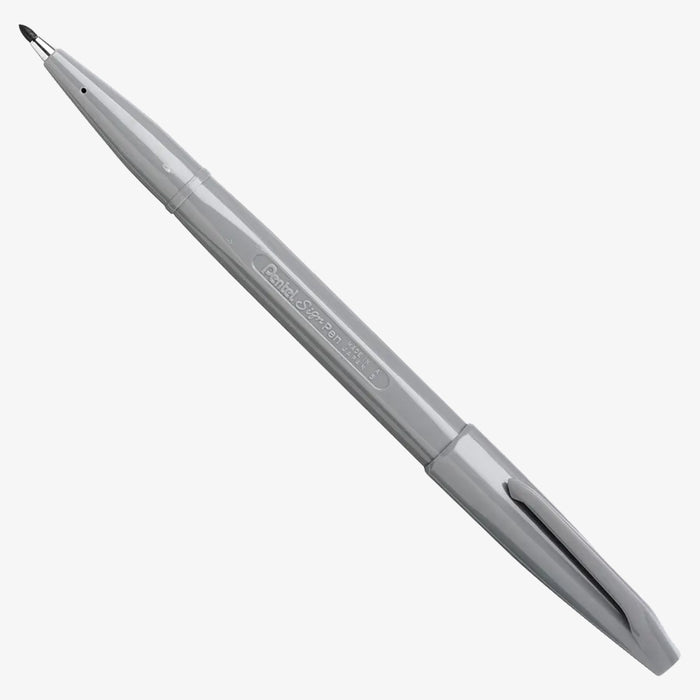 Pentel |Sign Pen S520-N | Faserschreiber | grau