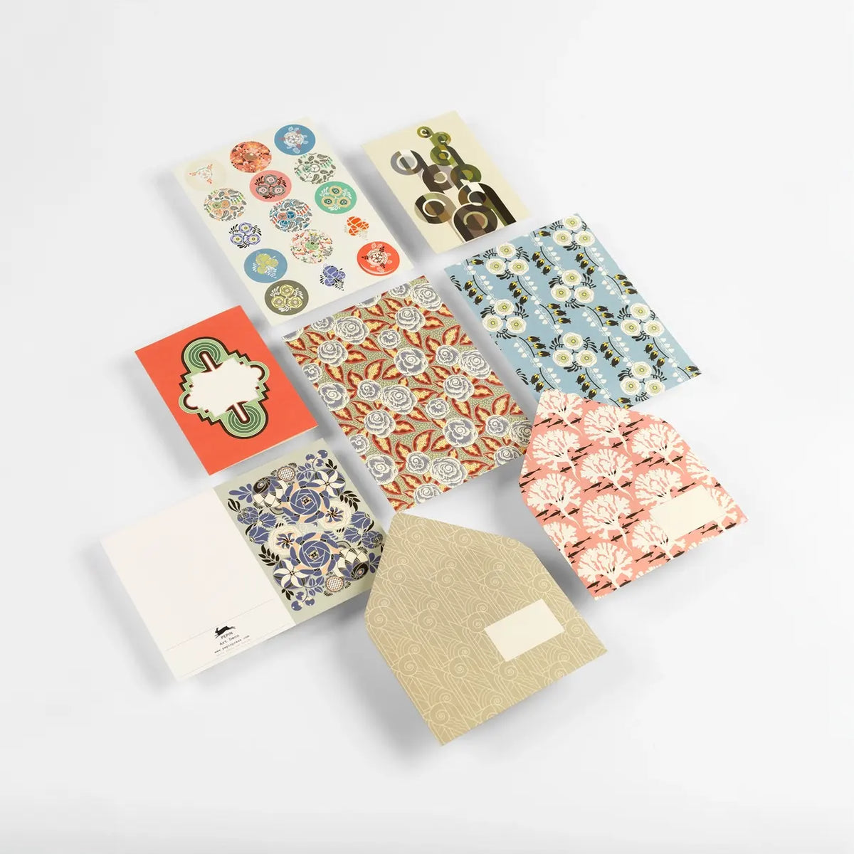 Briefpapier Set / Art-Déco-Korrespondenzset