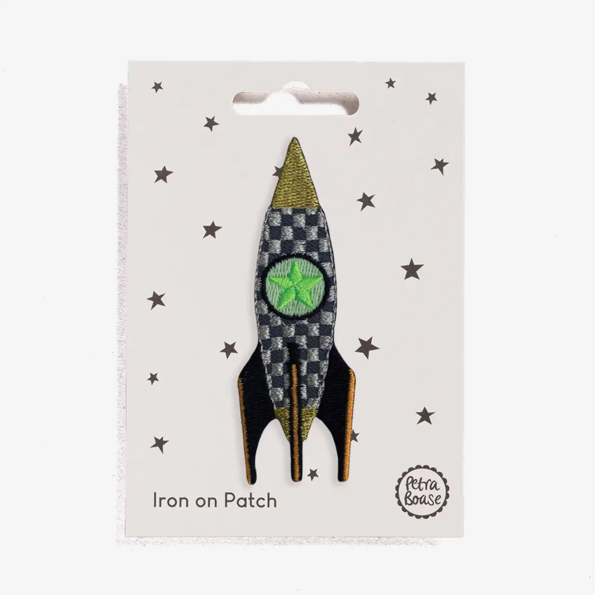 Petra-Boase-Buegelpatch-AufbuegelPAtch-Rakete-Produkt-in-Verpackung-1