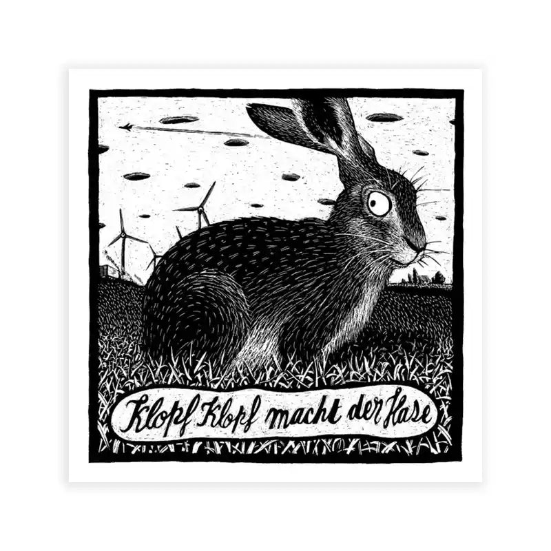 Phillip-Janta-Tierbilder-Prints-23x23cm-Hase