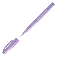Pinselstift-Brush-Sign-Pen-hellviolett-SES15C-V3X-geoeffnet-mit-Kappe-produktansicht