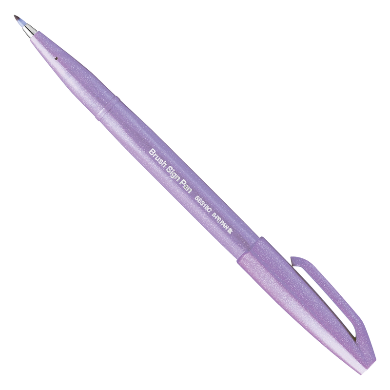 Sign Pen Brush / Hellviolett_SES15C-V3X