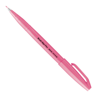 Pinselstift-Brush-Sign-Pen-neon-rosa-SES15C-FPX-geoeffnet-mit-Kappe-produktansicht