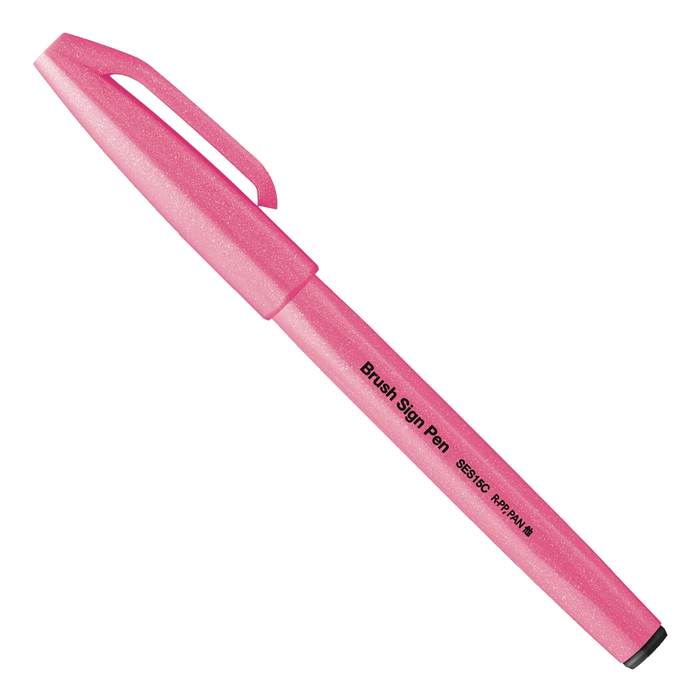 Pinselstift-Brush-Sign-Pen-neon-rosa-SES15C-FPX-geschlossen-mit-Kappe-produktansicht