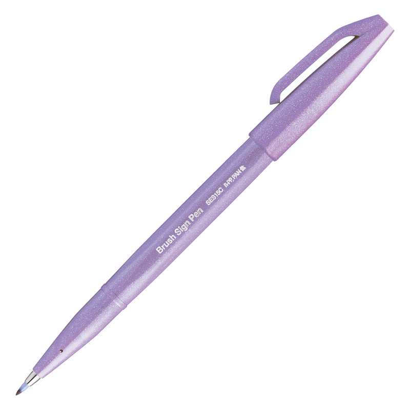 Pinselstift-_Brush-_Sign-_Pen_-_hellviolett-SES15C-V3X_-geoeffnet-produktansicht