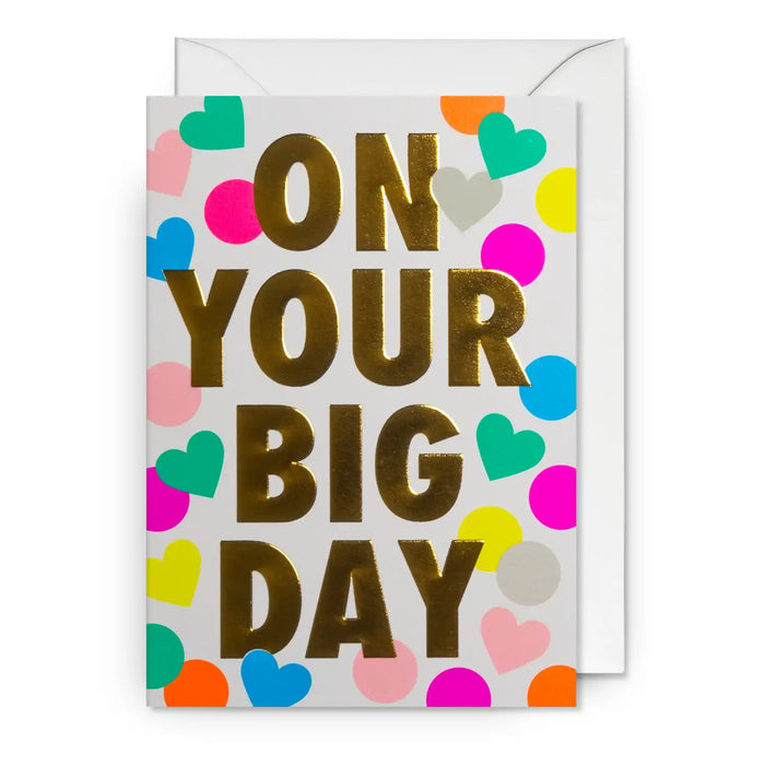 Klappkarte / Postco / On Your Big Day