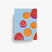 Postkarte / Grapefruit