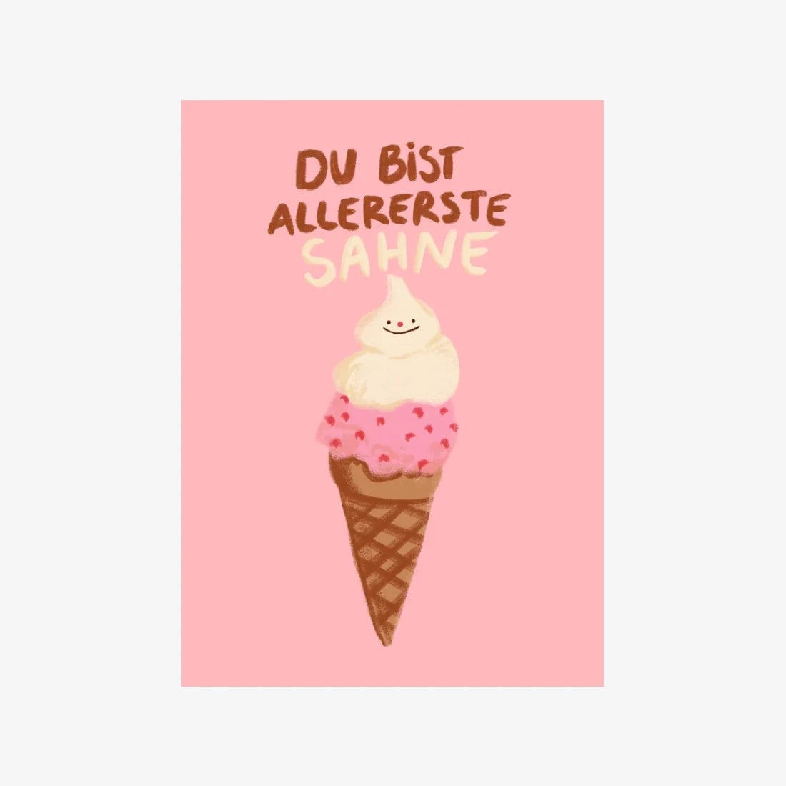 Postkarte / 115 / Allererste Sahne