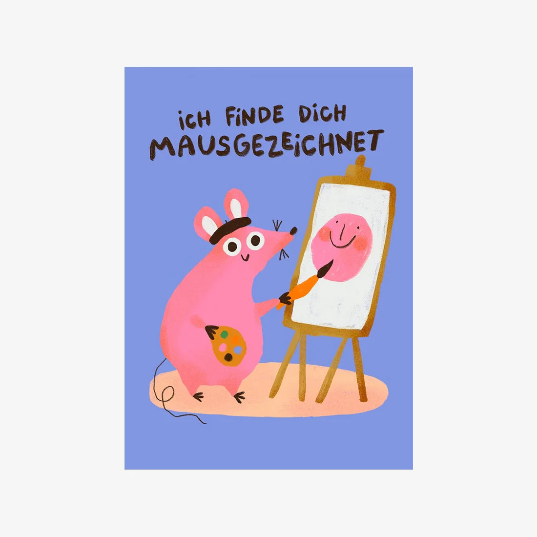 Postkarte / 01 / Mausgezeichnet