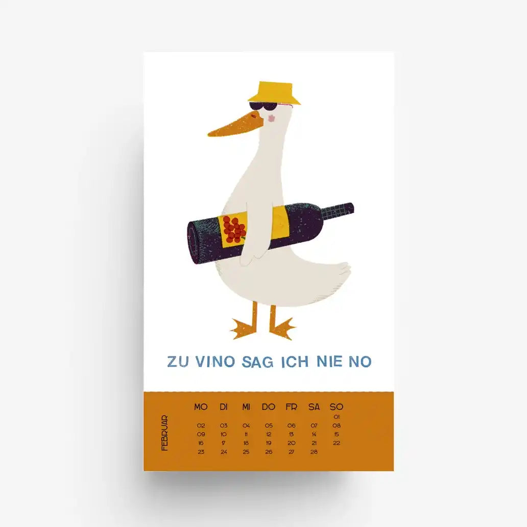 Postkartenkalender-mit-abtrennbaren-Kalendarium-Dolce-Far-Niente-12-Postkarten-A6-Februar-Postkarte-Produktansicht-cover-vorn