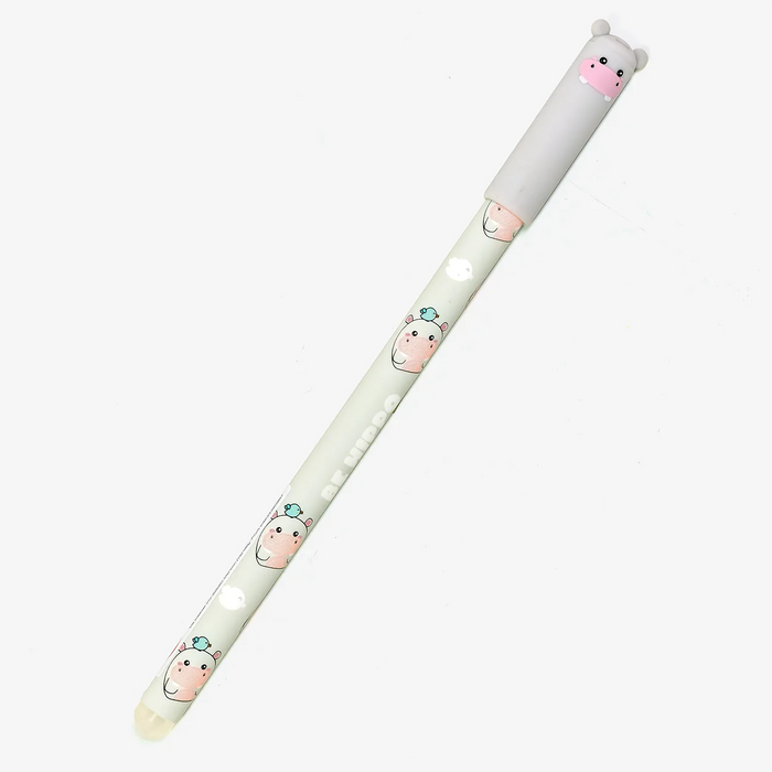 Radierbarer-_Stift-mit_-Hippo_-Print-grau-be-_hippo-Produktansicht-2