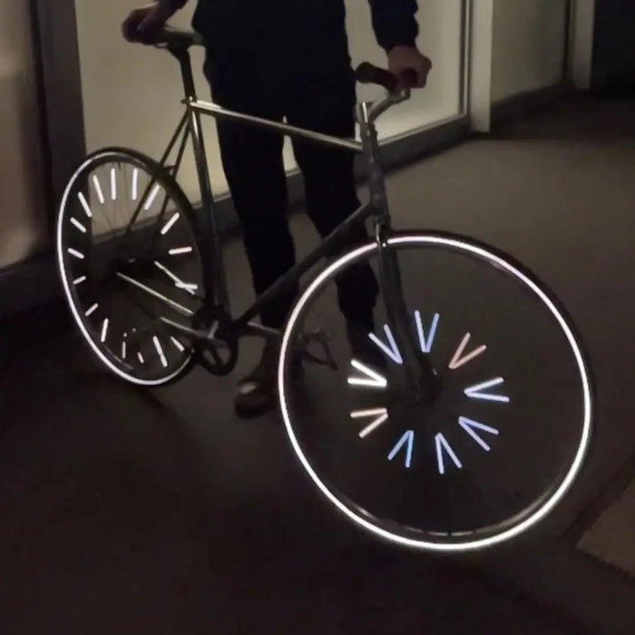 Strahlenreflektoren / Leuchtstoff / Fahrradspeichen
