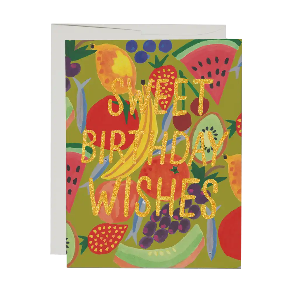 Grusskarte / Sweet Birthday Wishes