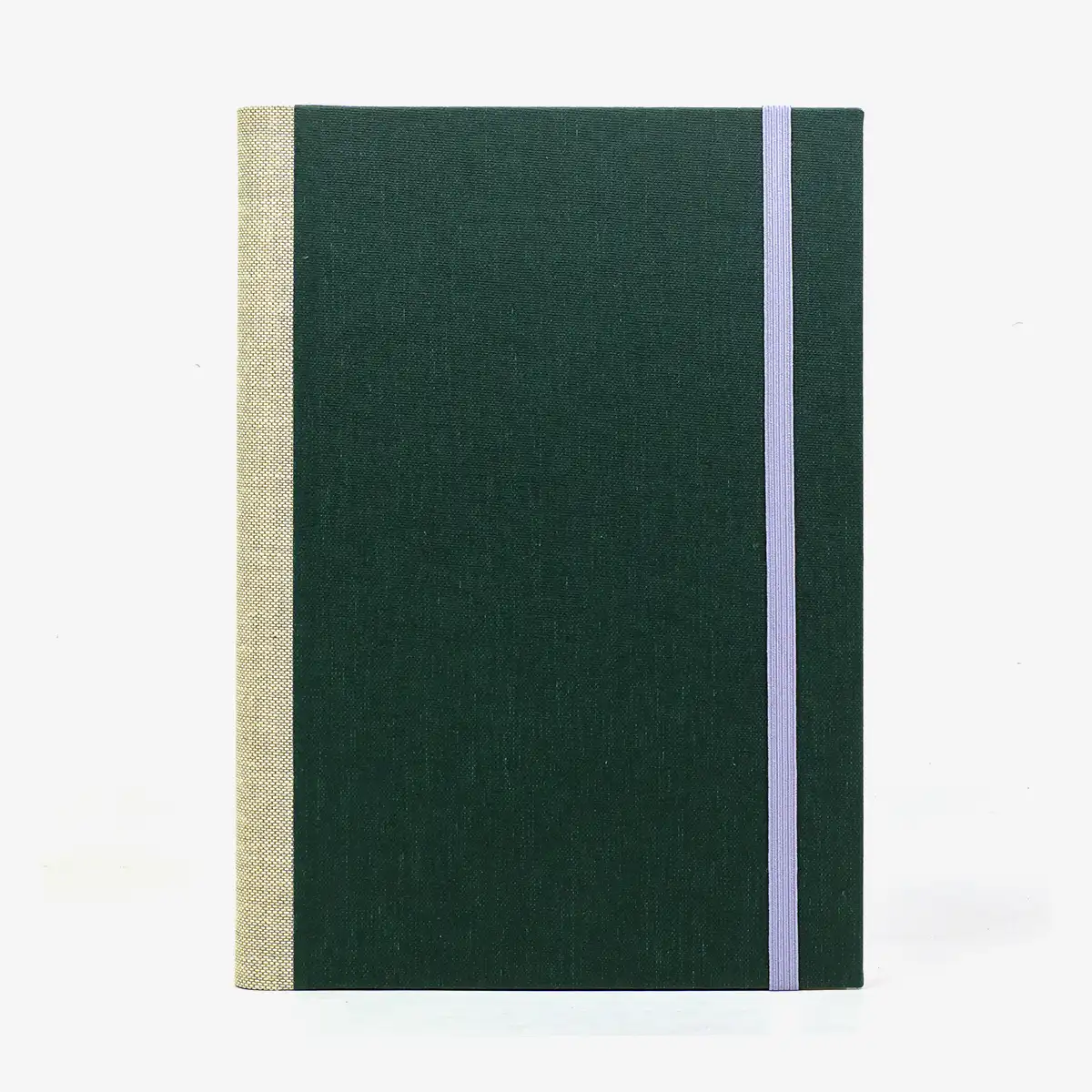Rezepte-registerbuch-A5-280seiten-LINIERT-8Farben-cover-Retroacrylleinen-Farbe-dunklesgruen